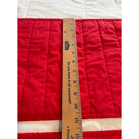 4 Handcrafted Quilted Carte Postel French Country Christmas Placemats Tree - Picture 3 of 15